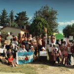 CON PAÑUELOS BLANCOS EN LA RUTA: MARCHA Y RONDA CONTRA LA REFORMA LABORAL EN PUNILLA A 50 AÑOS DEL GOLPE