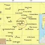 SISMO DE MAGNITUD 3.3 SE REGISTRÓ ESTE SÁBADO POR LA NOCHE EN CÓRDOBA