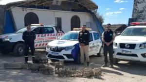 ALLANAMIENTO EN TANTI: RESCATARON AVES SILVESTRES Y SECUESTRARON ELEMENTOS DE CAPTURA