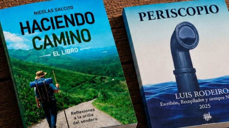 LA FERIA DEL LIBRO DE CÓRDOBA RECIBE AL VECINO DE TANTI NICOLÁS SALCITO PARA LA PRESENTACIÓN DE «HACIENDO CAMINO»